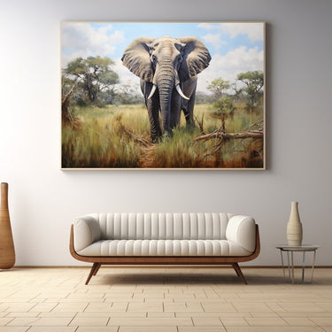 Elephant Painting Colour